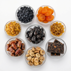 تمور وفواكة مجففة