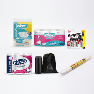 مناديل وأكياس