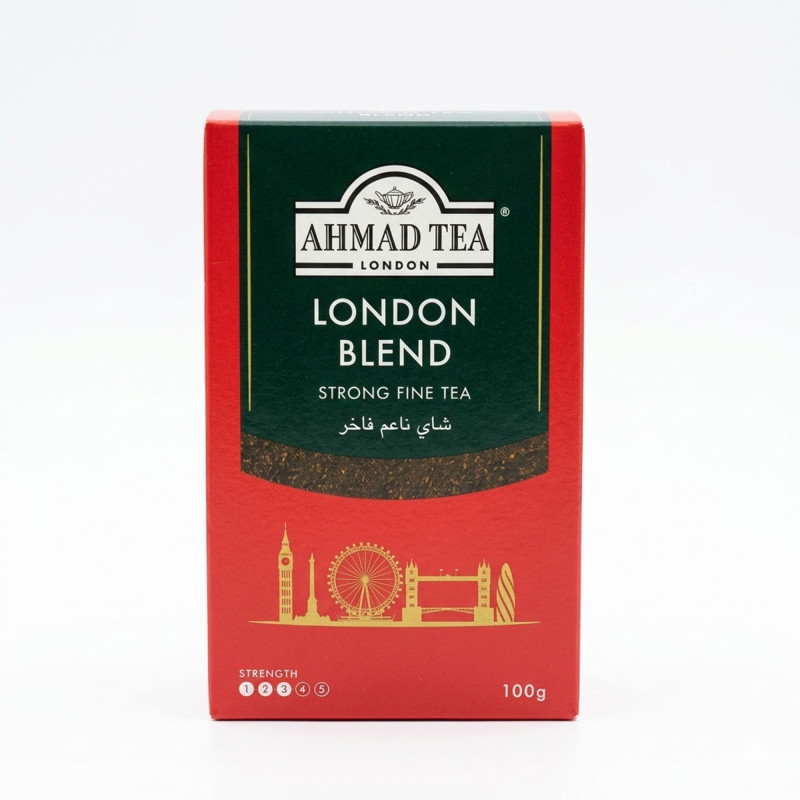 احمد تي شاي لندن بلند 100غ ناعم