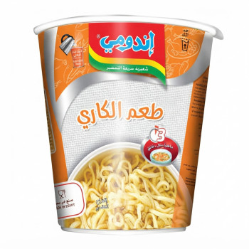 اندومي كوب بطعم الكاري
