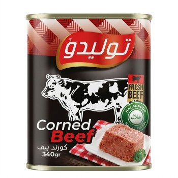 توليدو لانشون كوريند بيف 340 جم