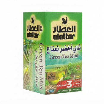 العطار شاي اخضر نعناع 24 ظرف