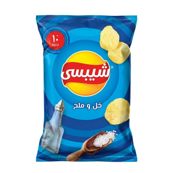 شيبسي خل وملح ب 10