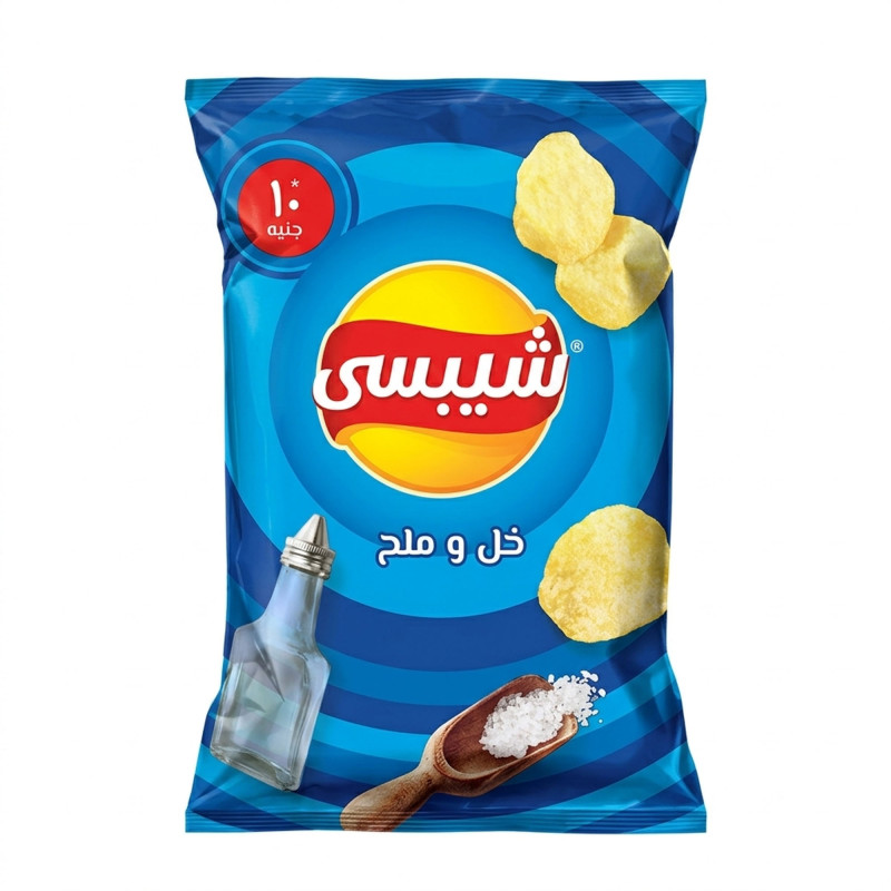 شيبسي خل وملح ب 10