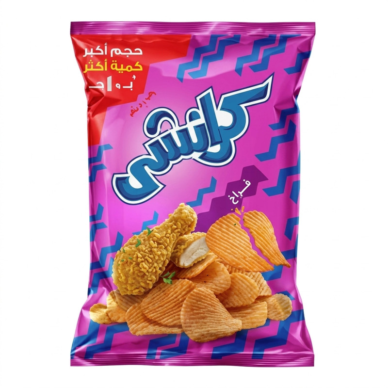 شيبسي كرانشي فراخ ب10 ج