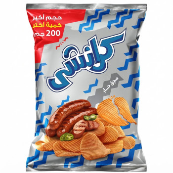 شيبسي كرانشي سجق حار نار ب10 ج