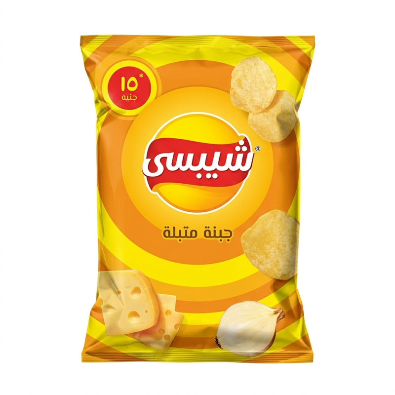شيبسي جبنة متبلة ب 15 ج