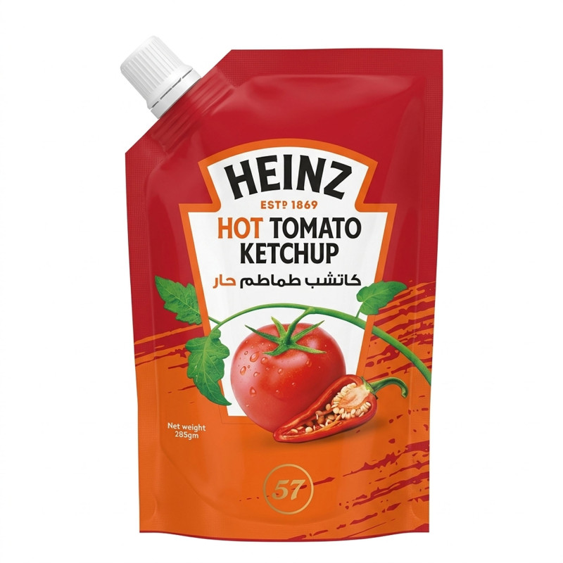 هاينز كاتشب حار دوي باك 285 جم