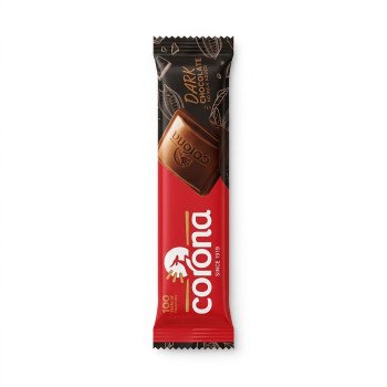 كورونا شوكولاته دارك بدون لبن 20 ج