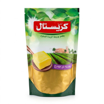 كريستال سمنة اصفر ظرف 350 جم