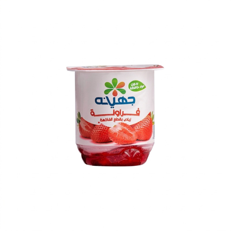 جهينة زبادي قطع فراولة 105 جم