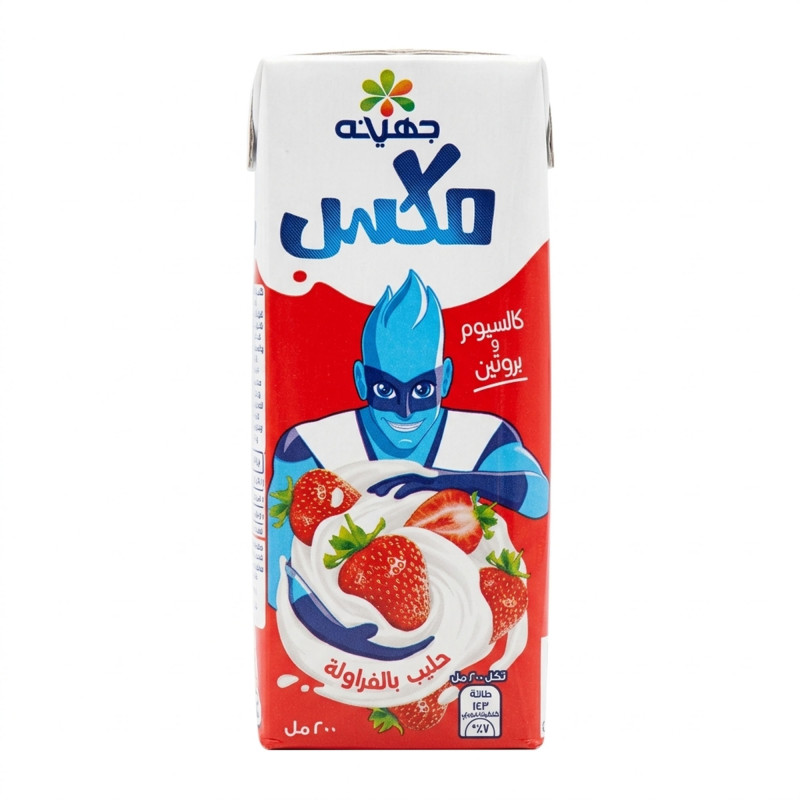 جهينة حليب ميكس فراولة 200 مل