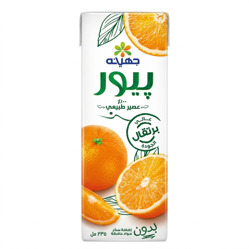 جهينة بيور 235 مل برتقال