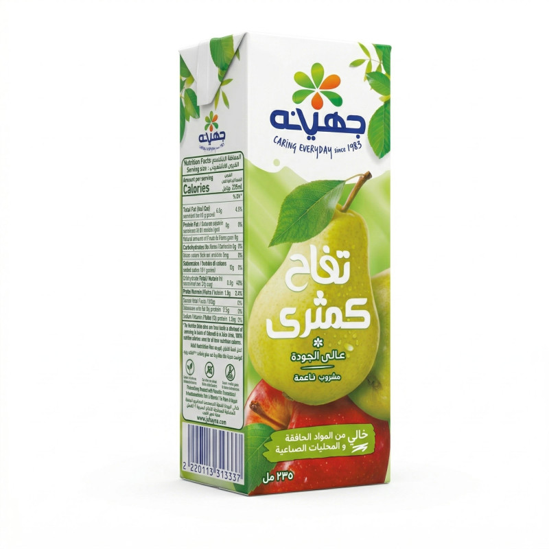 جهينة عصير 235 مل تفاح كمثرى