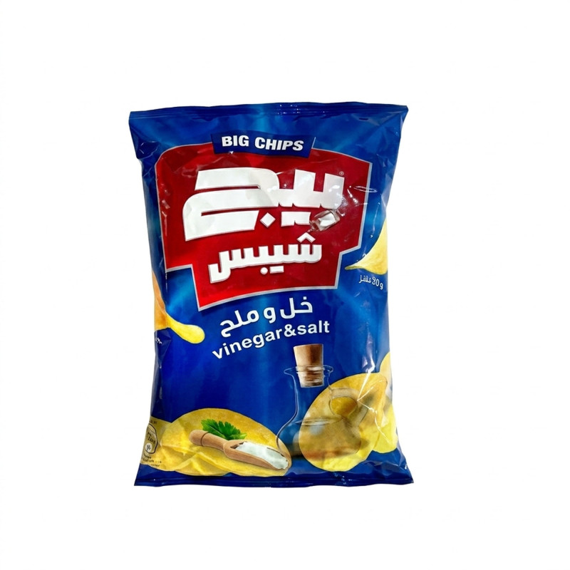 بيج شيبس خل وملح هيمالايا 15 ج