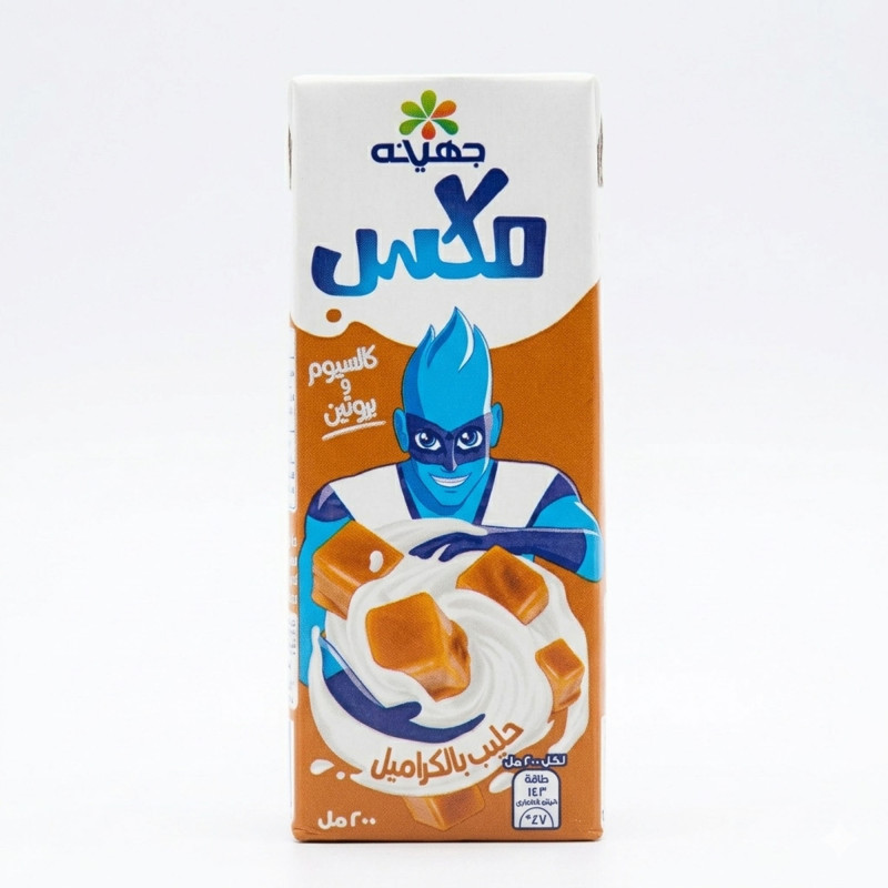 جهينة حليب ميكس كراميل 200 مل
