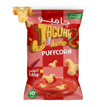 جاجوار باف كورن كاتشب 10 ج