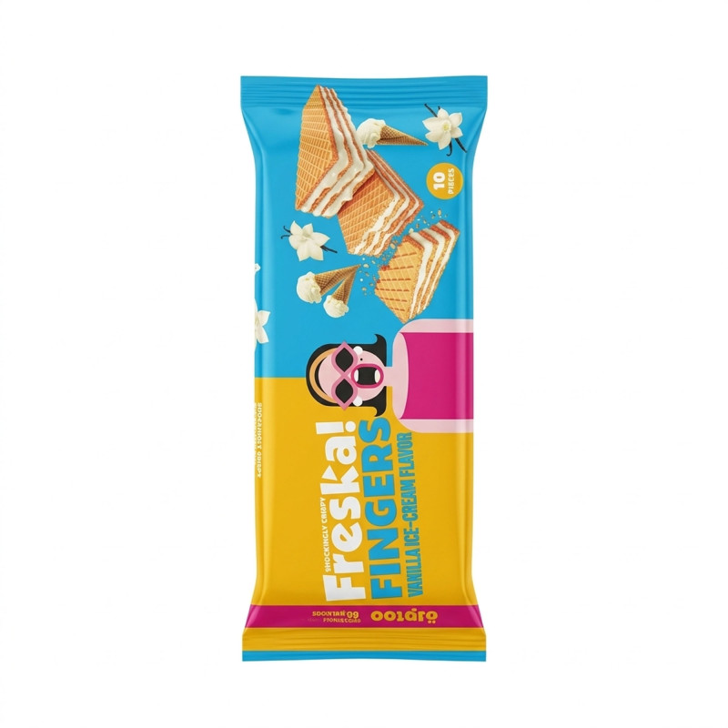 فريسكا فينجرز بطعم ايس كريم بالفانيليا