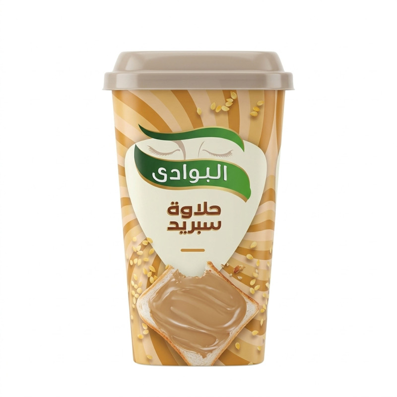 البوادي حلاوة سبريد سادة 300 جم