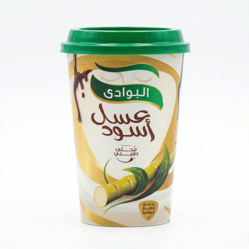 البوادي عسل اسود 680 جم