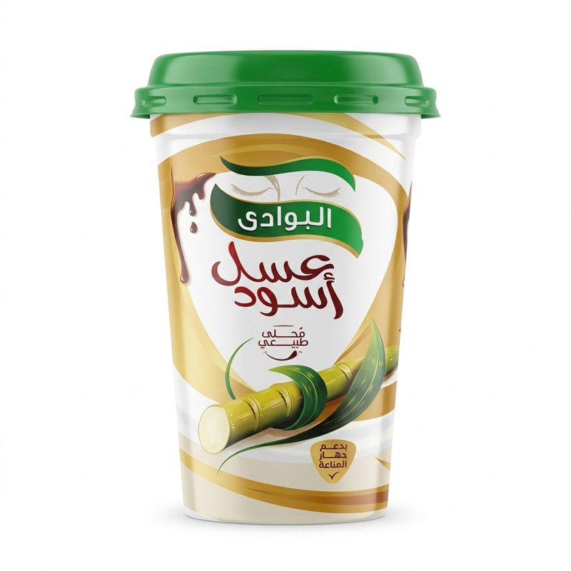 البوادي عسل اسود 355 جم