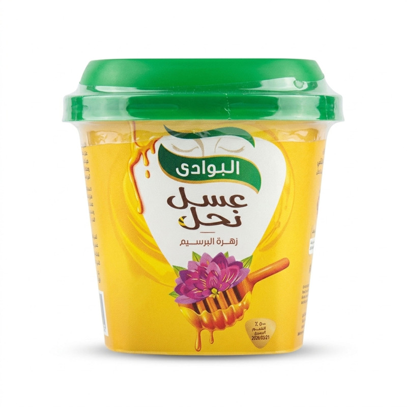 البوادي عسل زهرة البرسيم 235 جم