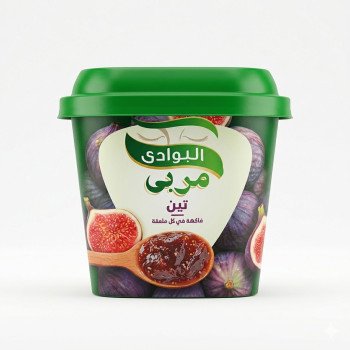 البوادي مربى تين 200 جم