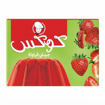 كوكس جيلي بنكهة الفراولة 80 جم