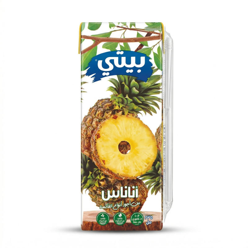 بيتي عصير 235 مل اناناس
