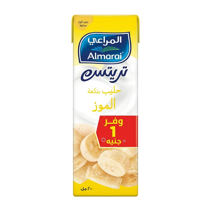 المراعي حليب تريتس بنكهة الموز 200 مل
