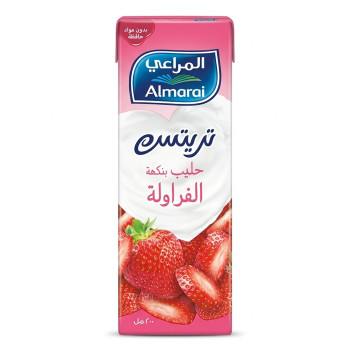 المراعي حليب تريتس بنكهة الفراولة 200 مل