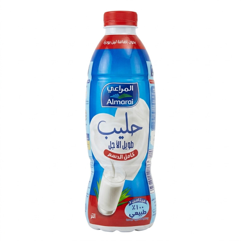 المراعي حليب كامل الدسم 1 لتر