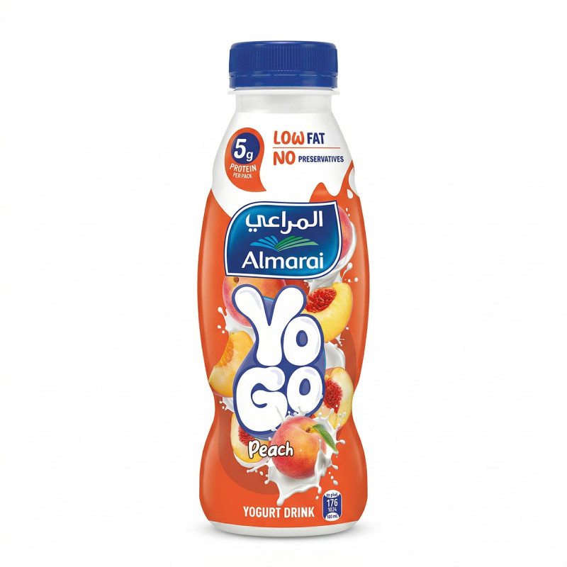 91106 - المراعي يوجو خوخ 220 مل