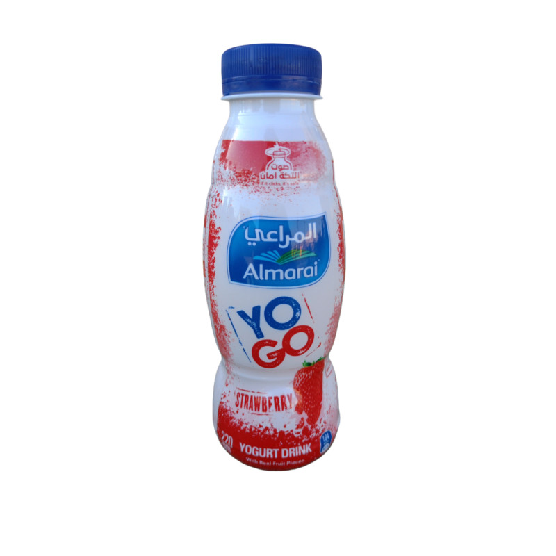 91107 - المراعي زبادو فراولة يوجو 220 مل