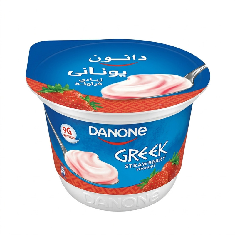 دانون جريك فراولة 170 جم