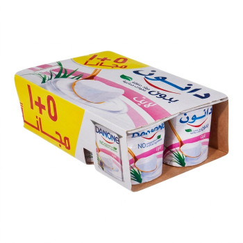 زبادي دانون لايت 6 كوب 85 جم