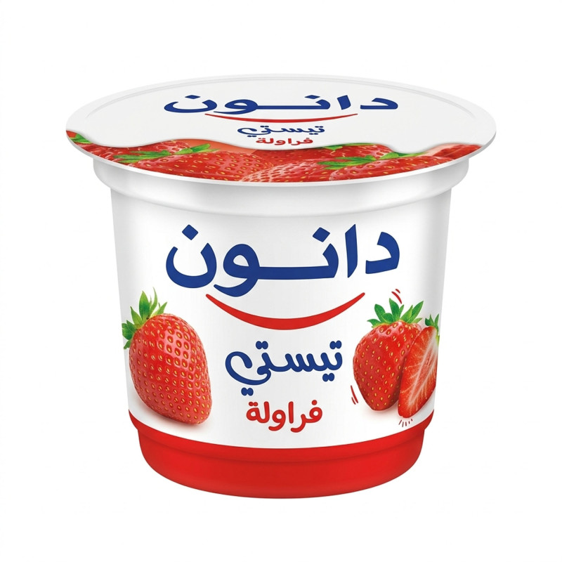 دانون تيستي زبادي فراولة 120 جم
