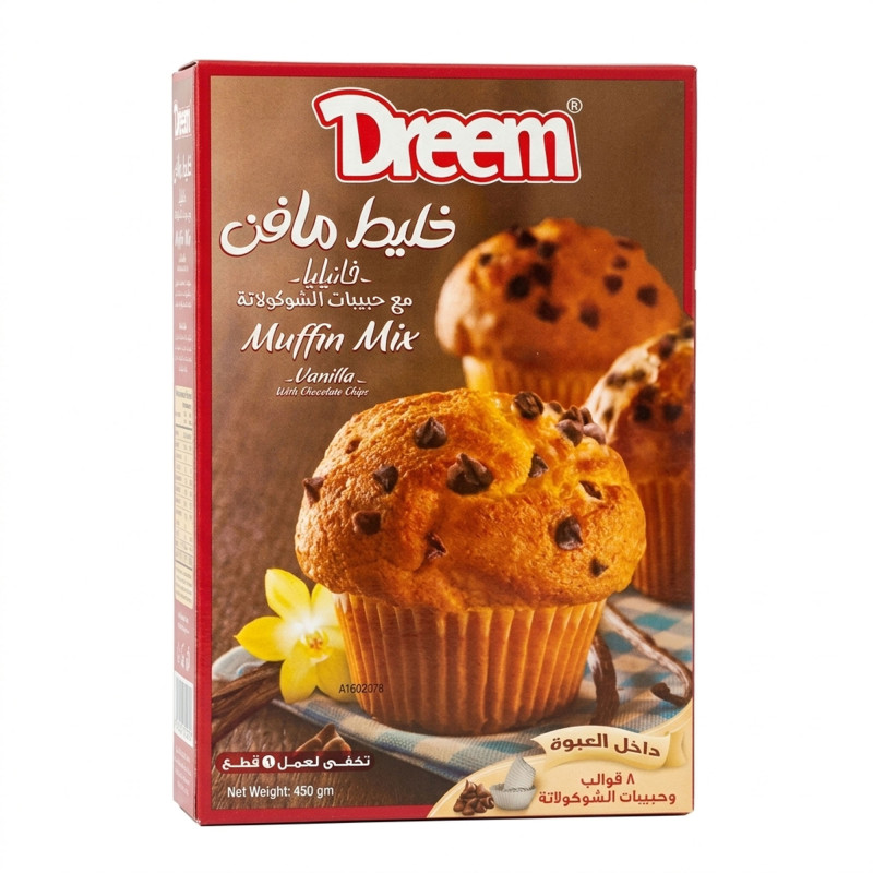 دريم مافن كيك فانيليا 450 جم
