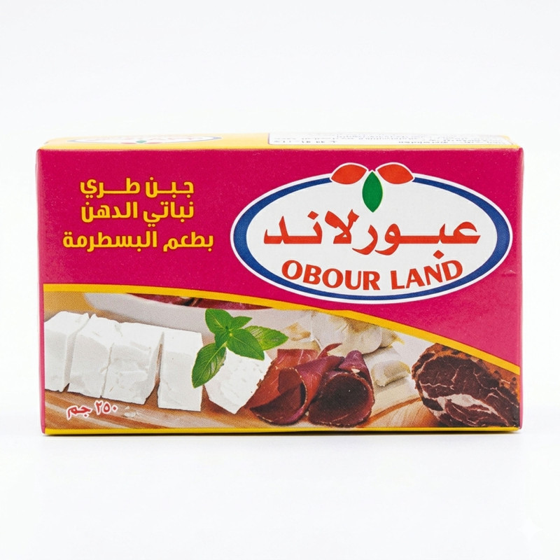 عبور لاند جبنة بطعم البسطرمة 250 جم