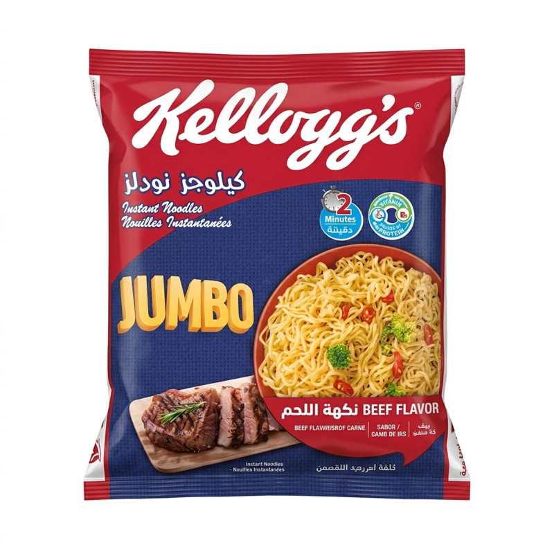 0136 - كيلوجز نودلز جامبو لحمة