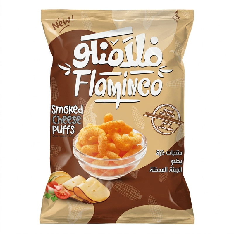 فلامنكو جبنة مدخنة ب 10