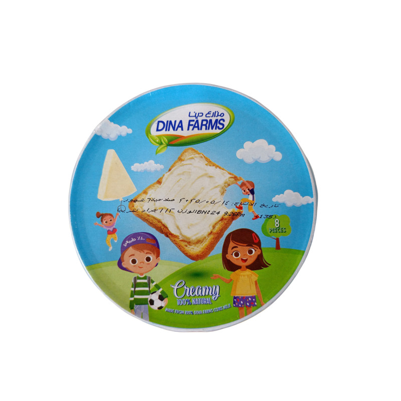 مزارع دينا جبنة مثلثات 8 ق