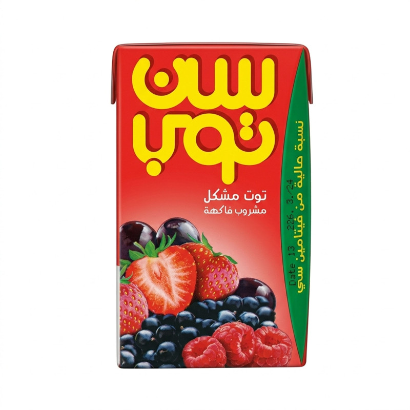 سن توب عصير توت مشكل 250 مل