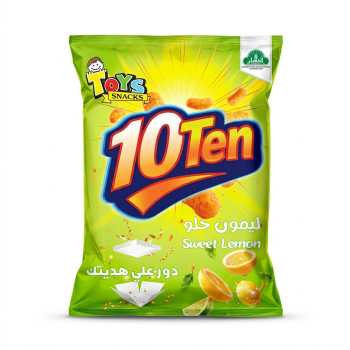سناكس بزيادة بطعم الشطة والليمون 10 ج
