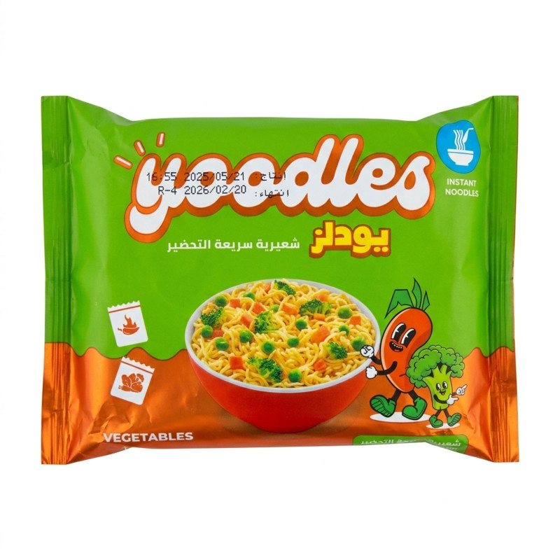 يودلز خضار 60 جم