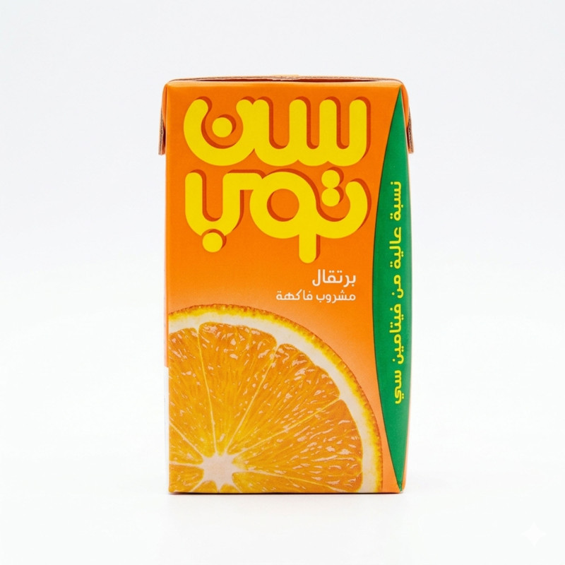 سن توب عصير بنكهة البرتقال 250 مل