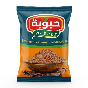حبوبة عدس بجبة 1/2 كيلو 