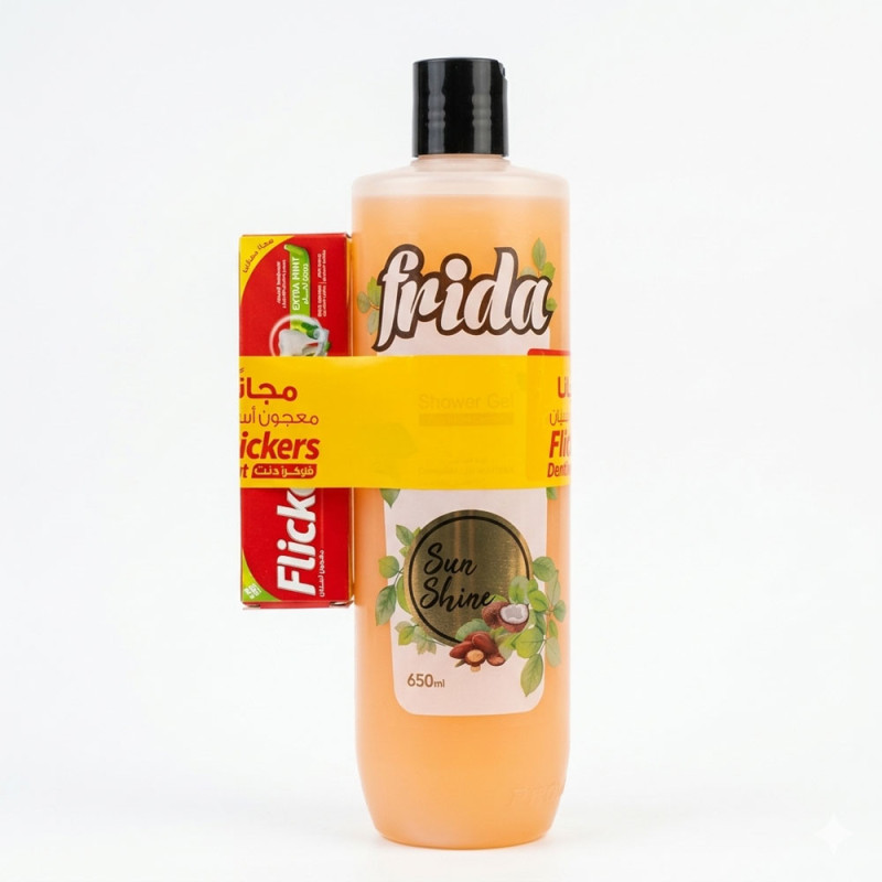 فريدة شاور جل صن شاين 650 مل