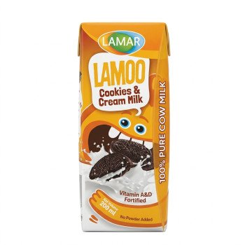 لمار كوكيز باللبن 200 مل