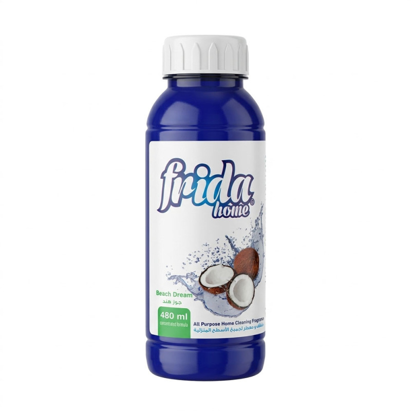 فريدة هوم منظف ومعطر لجميع الاسطح المنزلية برائحة جوز هند 480 مل